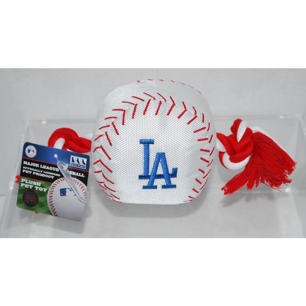NWT * LA Dodgers Dog Toy Baseball